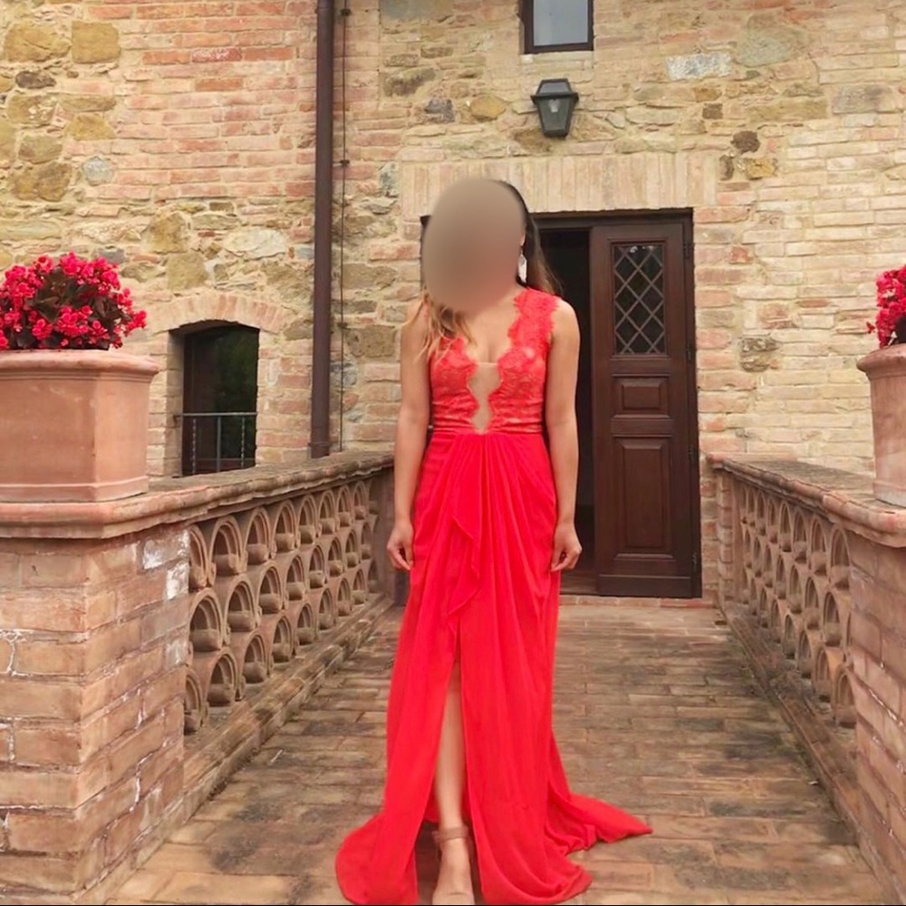 Red Lace Dress